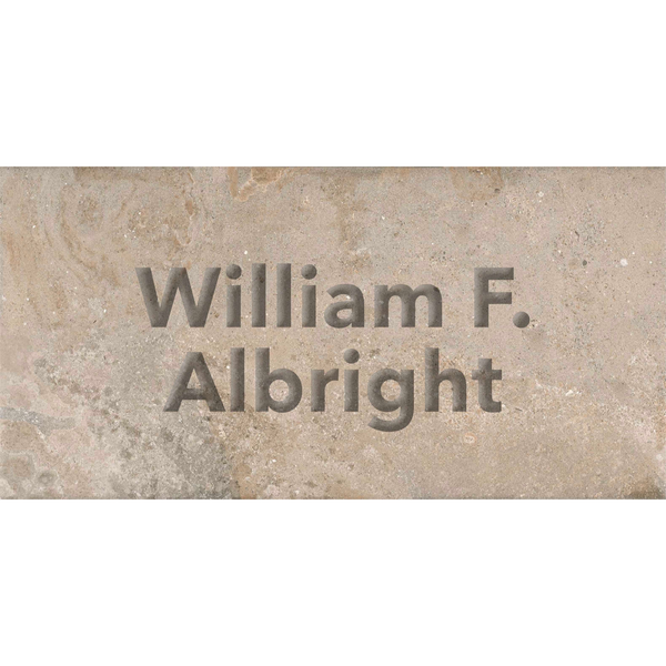 Personalized Paving Stone